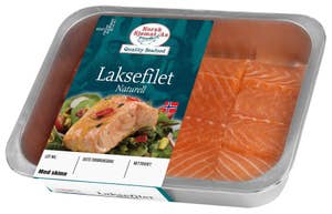 Norsk Sjømat Laksefilet med skinn Naturell