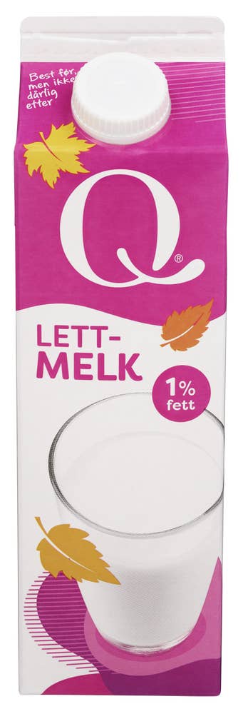 Q Melk Lett 1%