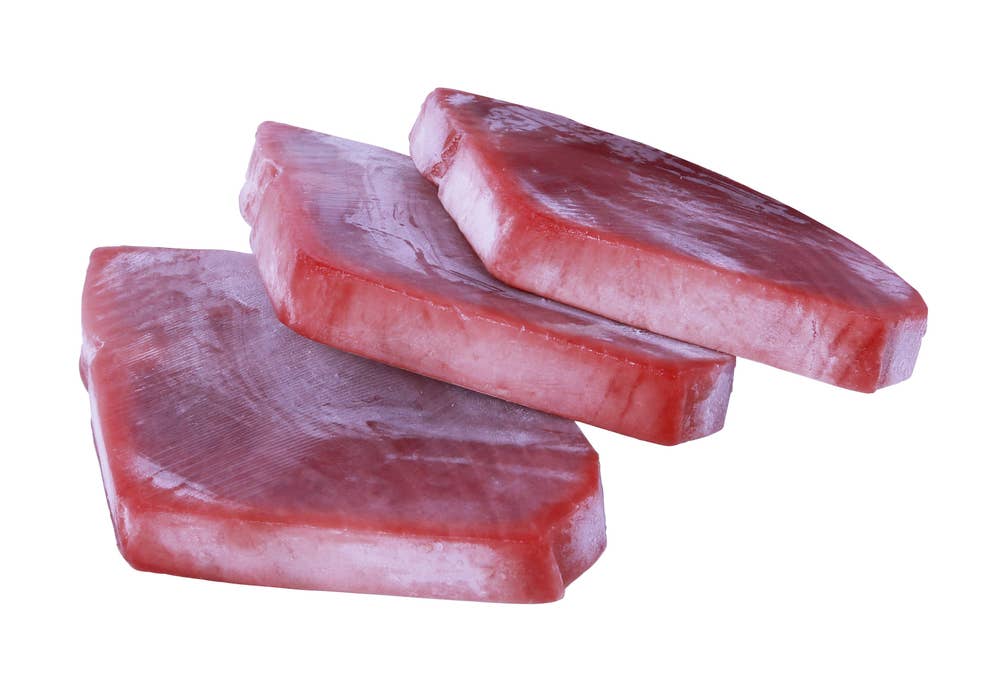 Tunfisk skiver rå uten bein og skinn 180/220