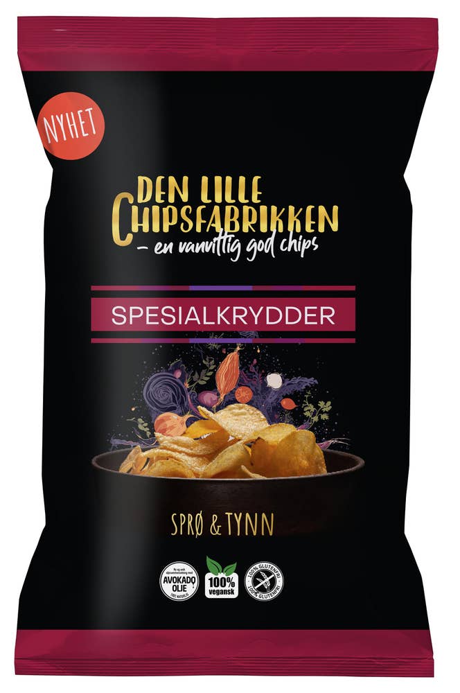 Den Lille Chipsfabrikken Spesialkrydder Sprø & Tynn