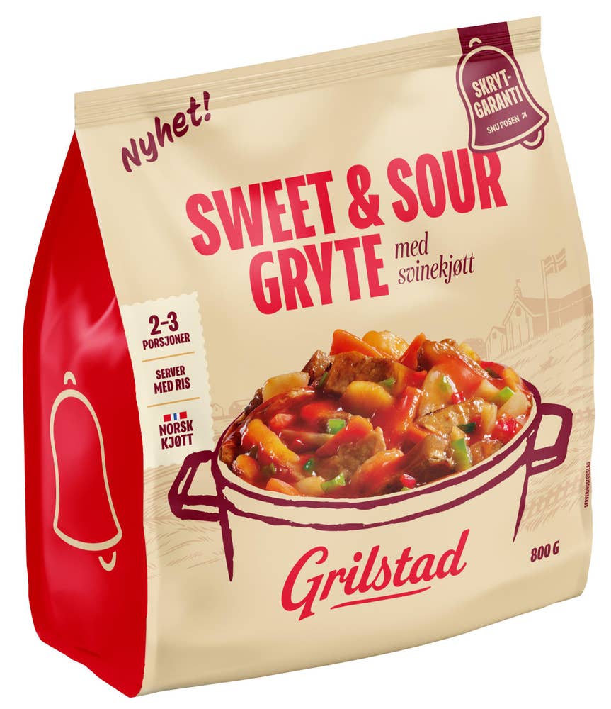 Grilstad Sweet & Sour gryte