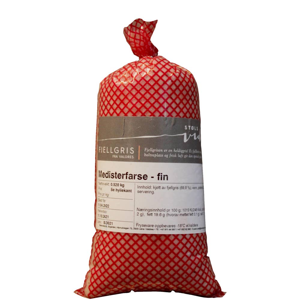 Stølsvidda Medisterfarse av Fjellgris