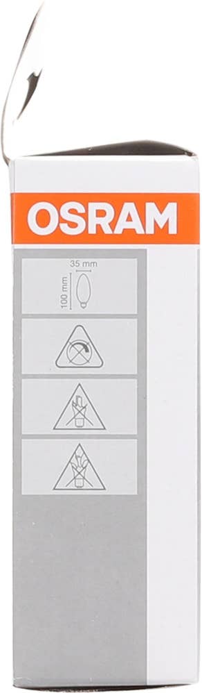 Osram LED-lyspære CLB 40 Klar, E14, 2-pk