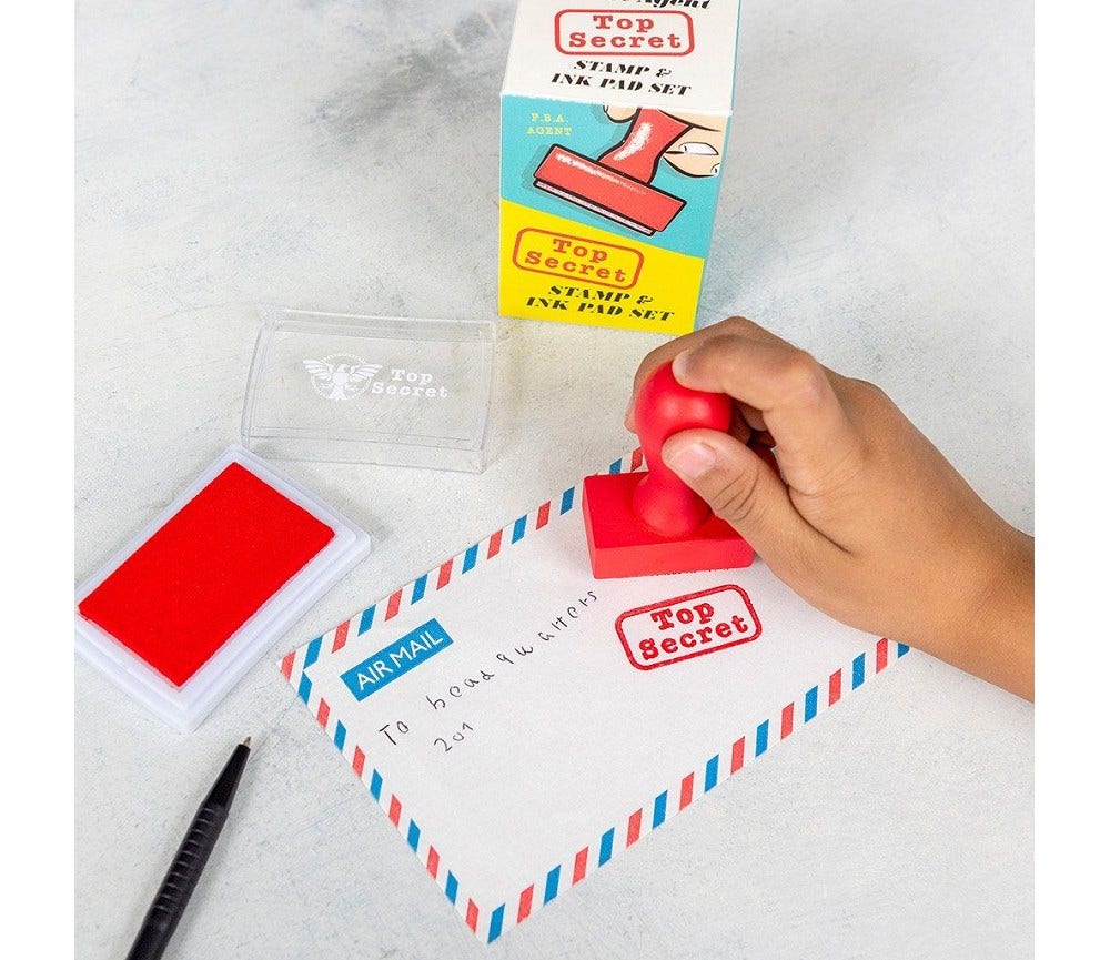 Sprell Stempelsett for agenter og detektiver