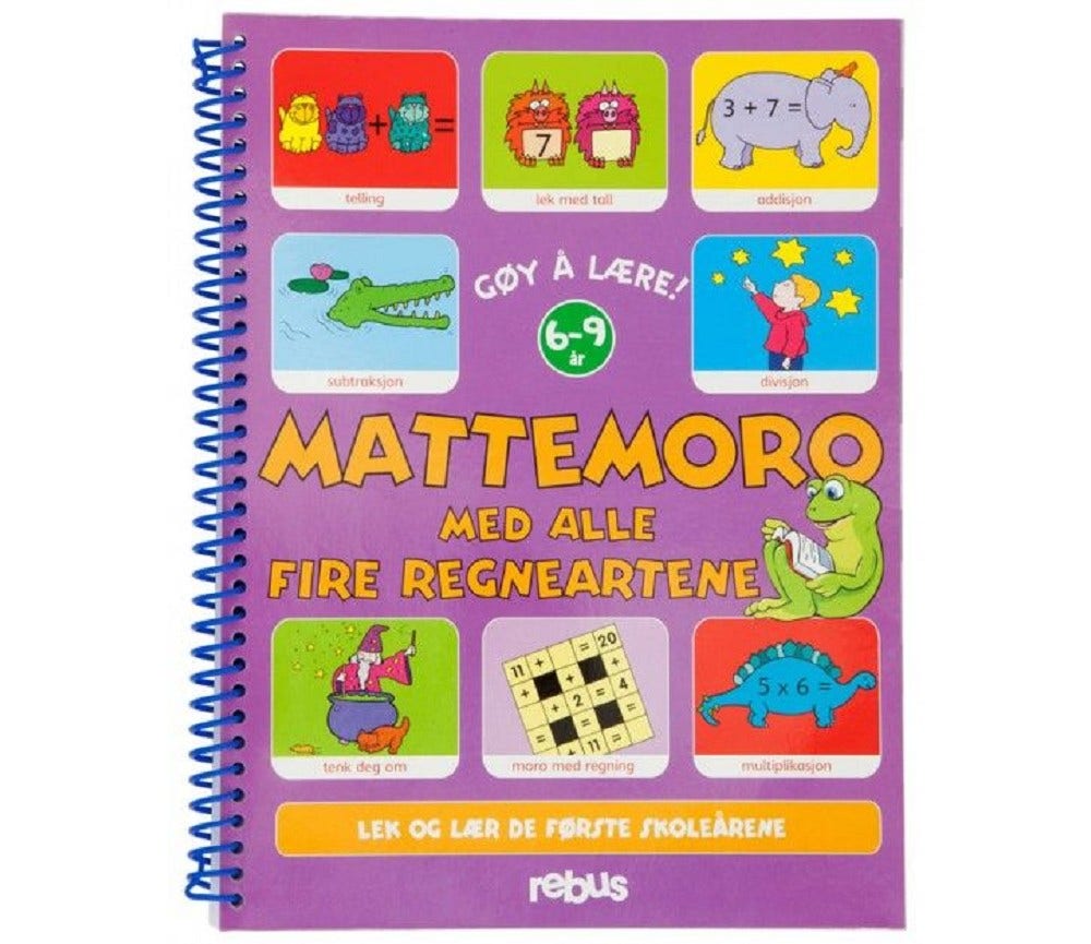 Sprell Aktivitetsbok Mattemoro
