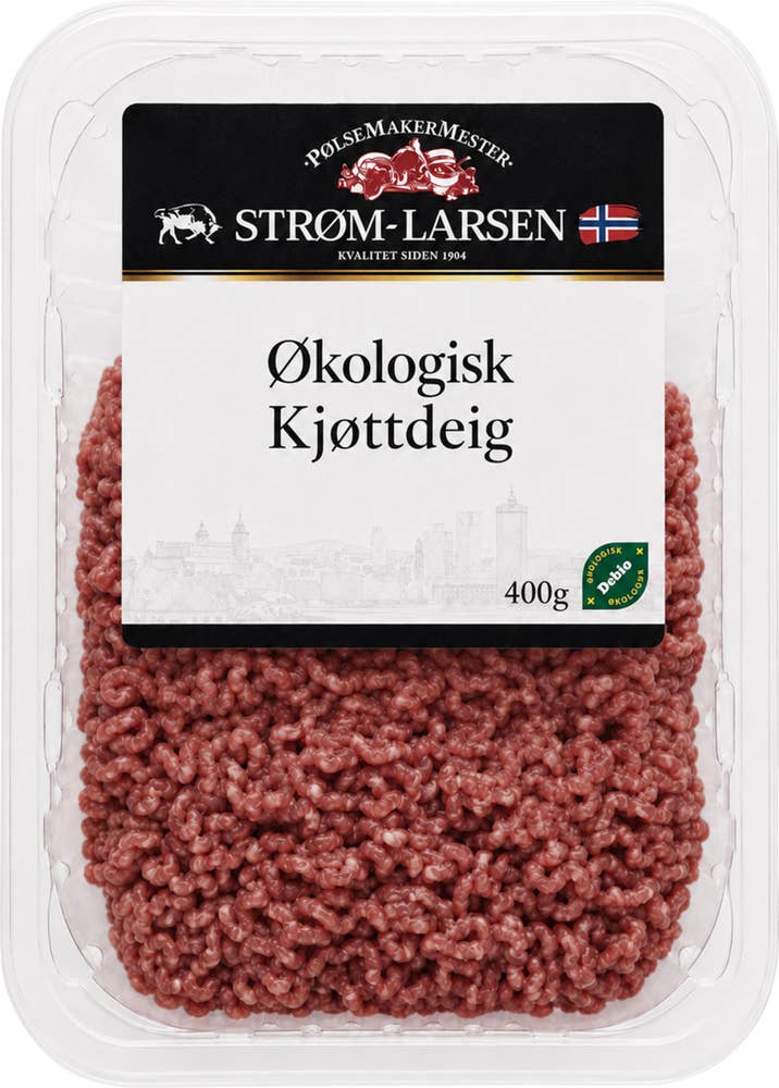 Strøm-Larsen AS Kjøttdeig Økologisk