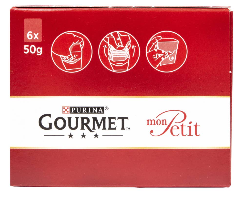 Purina Gourmet Mon Petit fisk 6x50g