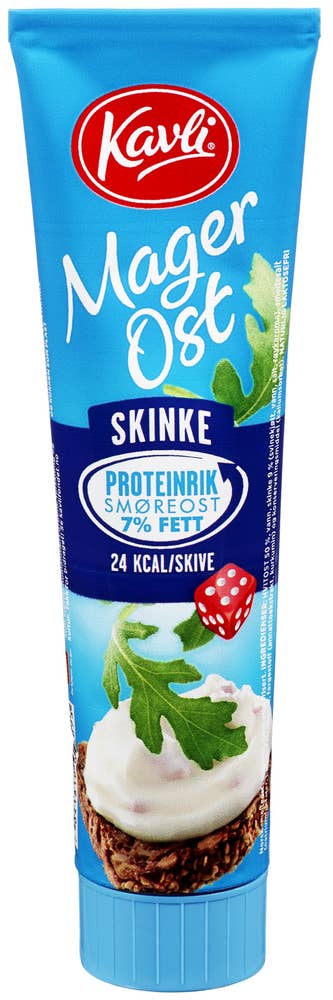 Kavli Mager skinkeost Tube