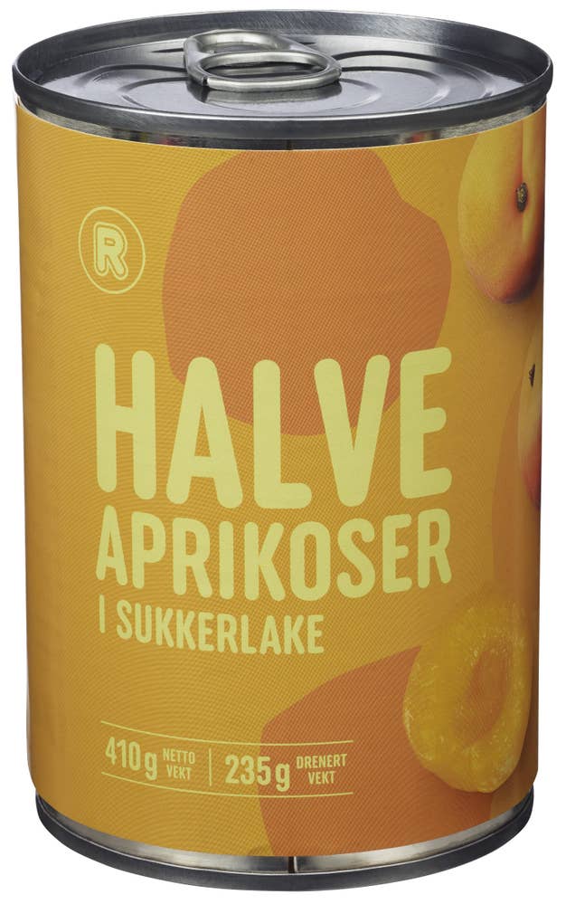 R Aprikoser Halve