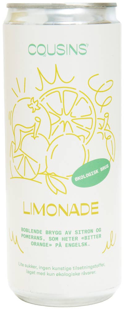 Cousins Limonade Økologisk