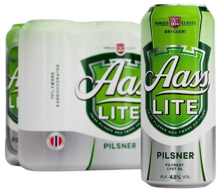 Aass Bryggeri Aass Lite Pilsner 6x0,5l