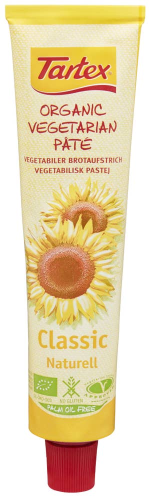 Tartex Postei naturell Økologisk, Vegetar