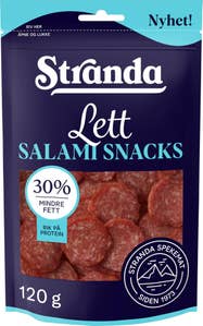 Stranda Lett salami snacks