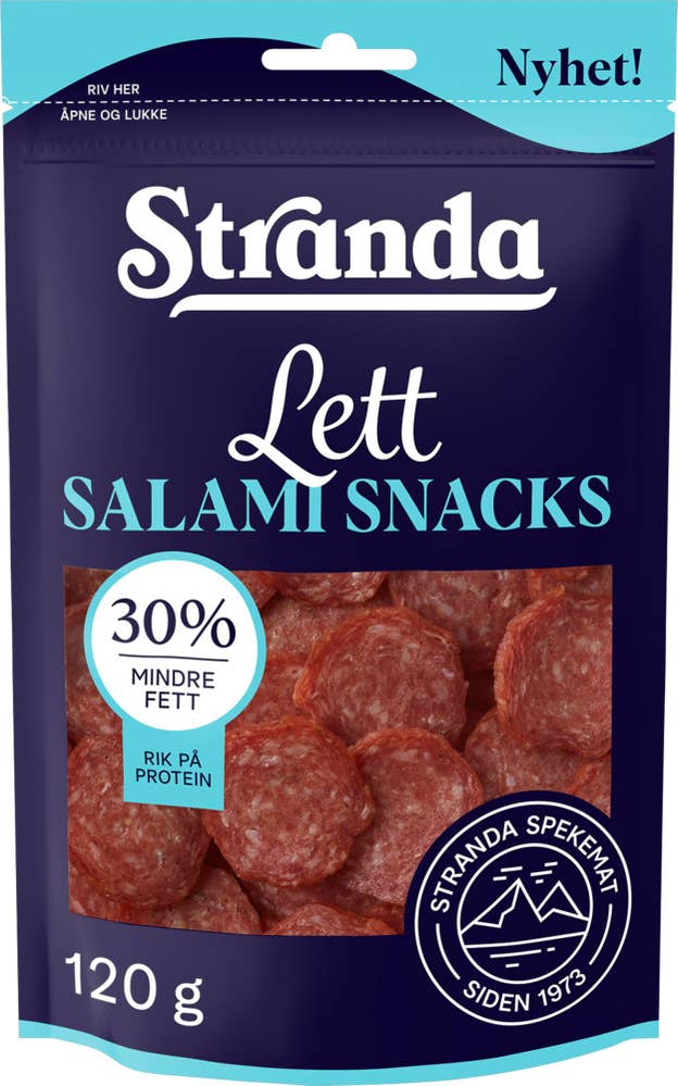 Stranda Lett salami snacks