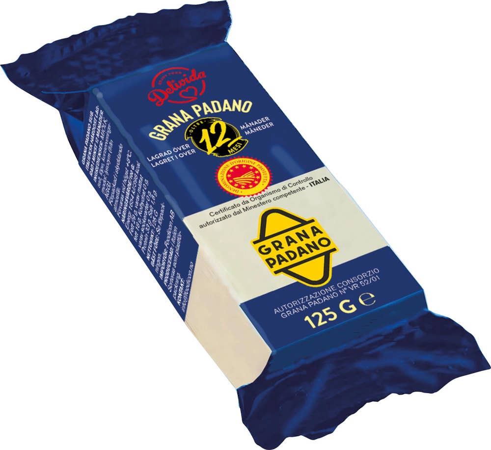 Delivida Grana Padano Gourmetbit 12 mnd