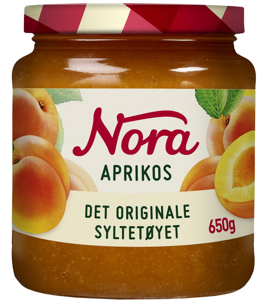 Nora Syltetøy Originale Aprikos