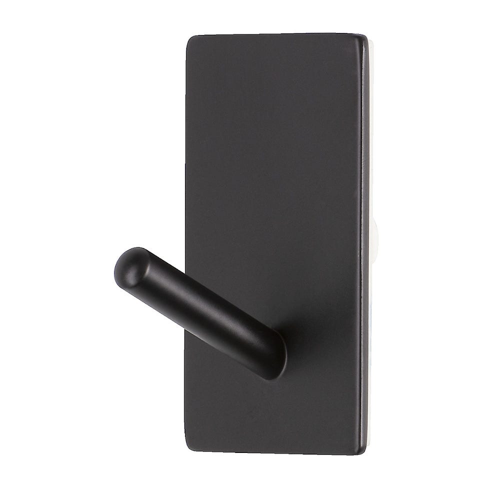 Clas Ohlson Selvheftende Krok Sort