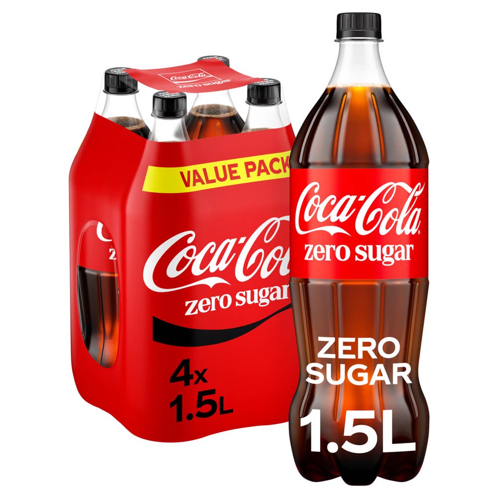 Coca-Cola Zero Sugar 4 X 1,5L