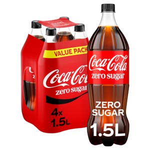 Coca-Cola Zero Sugar 4 X 1,5L