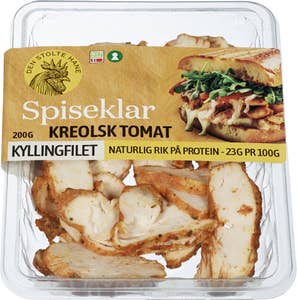 Den Stolte Hane Kreolsk sandwichfilet av kylling Stekt & spiseklar