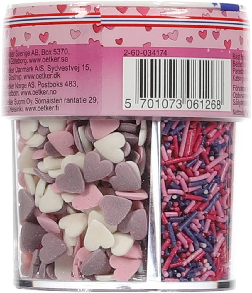 Dr. Oetker Sweetheart strøssel