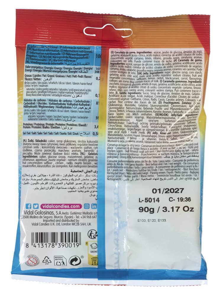 Vidal Mega sour mix