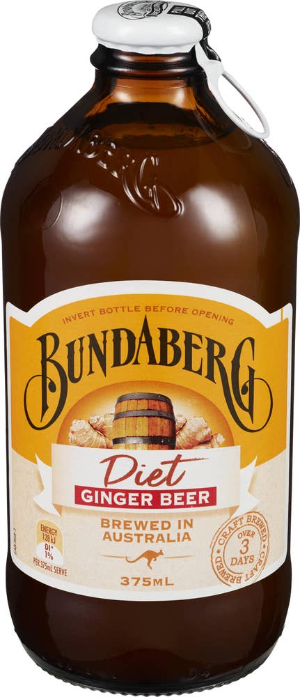 Bundaberg Diet Ginger Beer Alkoholfri