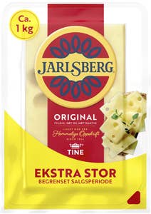 TINE Jarlsberg 27% skorpefri Partivare