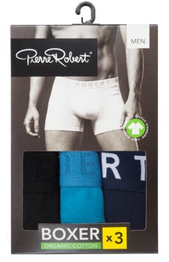 Pierre Robert Boksershorts i bomull, Herre Fargemix, Str.