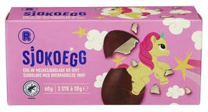R Sjokoegg enhjørning