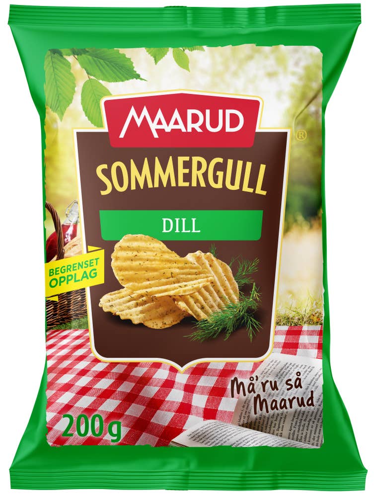 Maarud Potetgull Dill Grovrifla