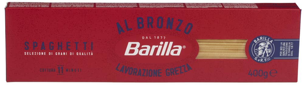 Barilla Pasta Spaghetti Al Bronzo