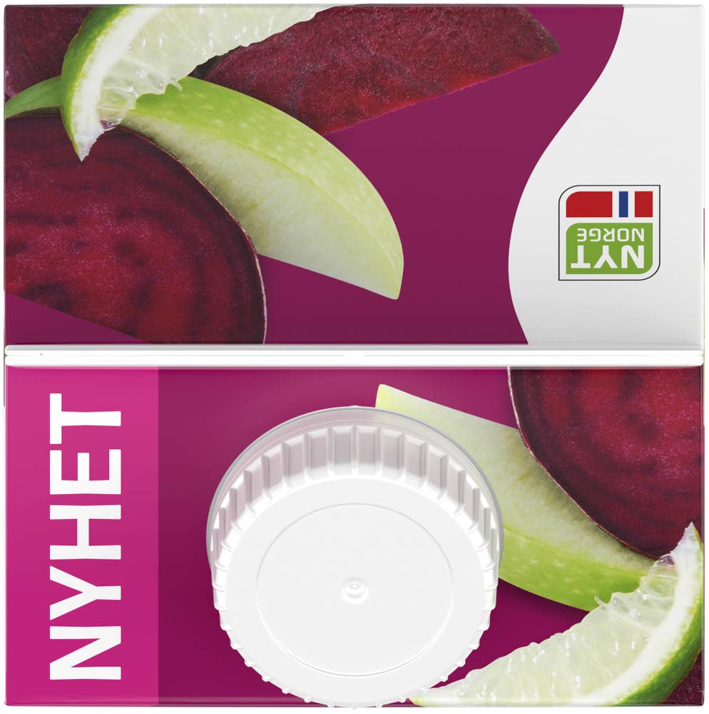 TINE Biola® yoghurtdrikk rødbet, eple & lime