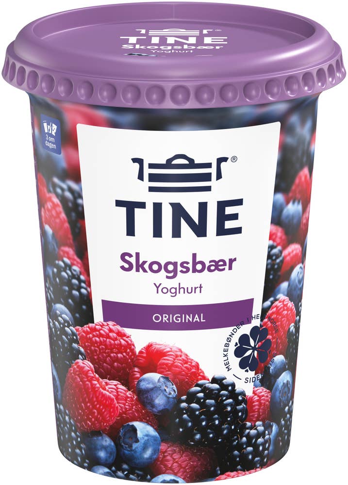 TINE Yoghurt skogsbær