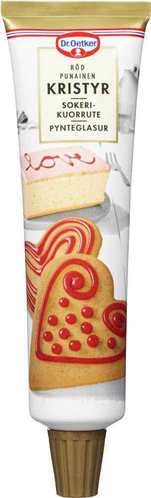 Dr Oetker Rød pynteglasur