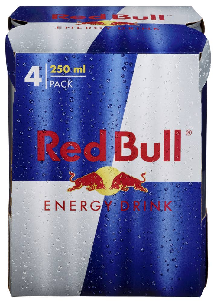Red Bull Energidrikk 4x250 ml