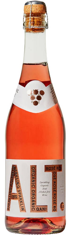 ALT. Sparkling Rosé Alkoholfri vin, 750 ml