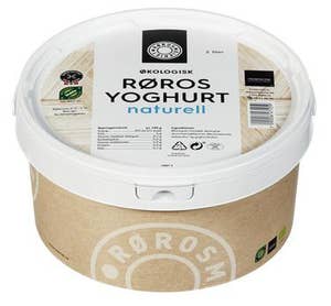 Rørosyoghurt naturell Økologisk