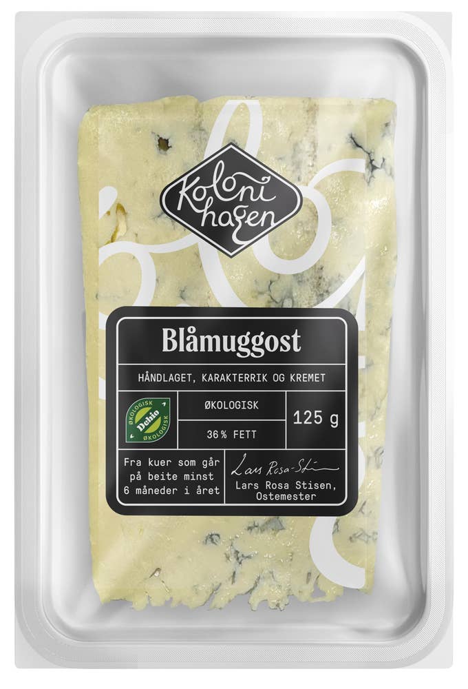 Kolonihagen Blåmuggost Økolgisk