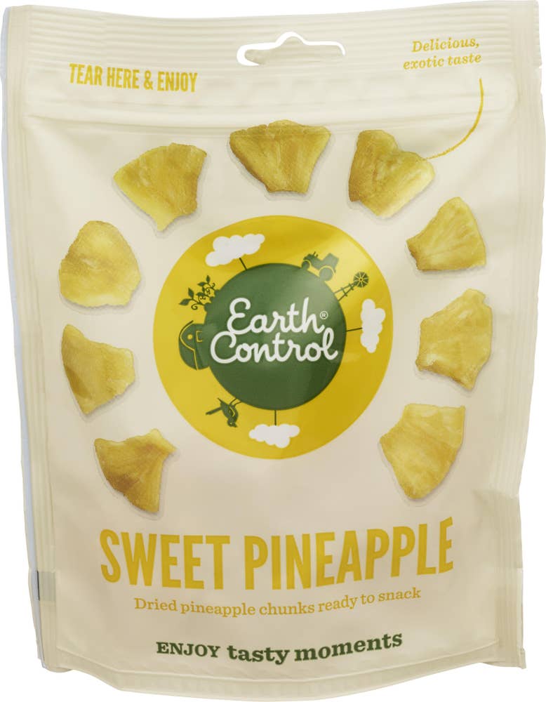 Earth Control Soltørket ananas