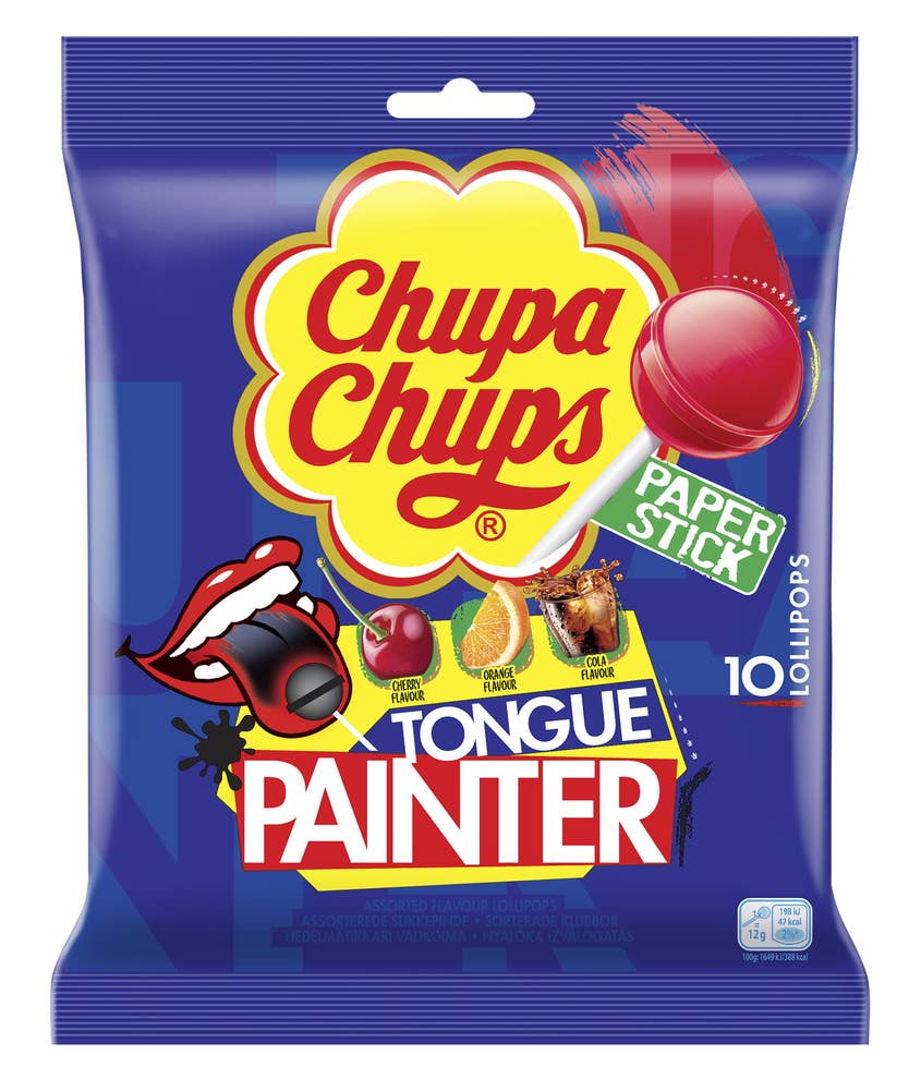Chupa Chups Kjærlighet tongue Painter Bag