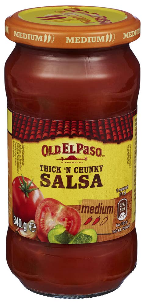 Old El Paso Salsa Thick'n Chunky Medium