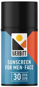 Værbitt Solkrem til ansikt SPF 30