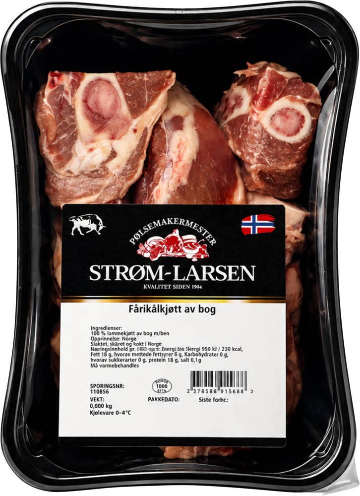 Strøm-Larsen AS Fårikålkjøtt av Bog
