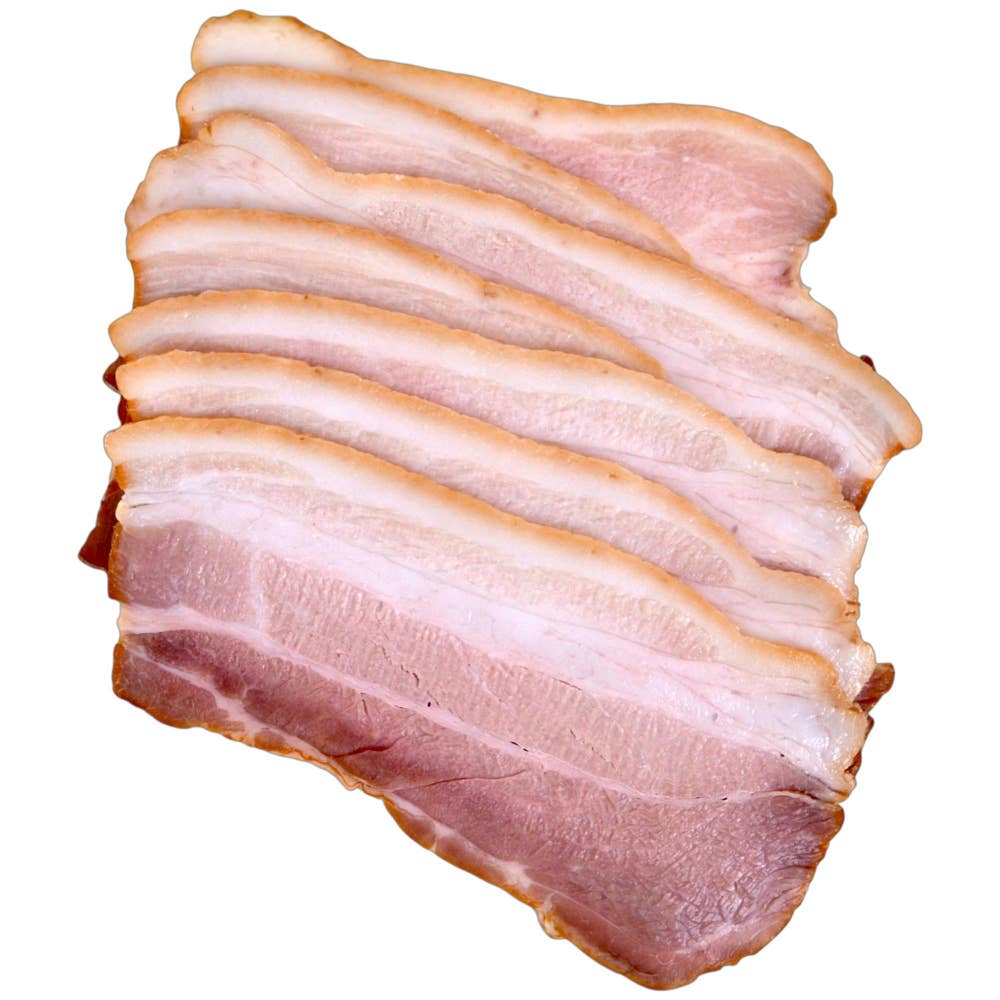 Heldiggris Tørrsaltet bacon Frilandsgris skivet