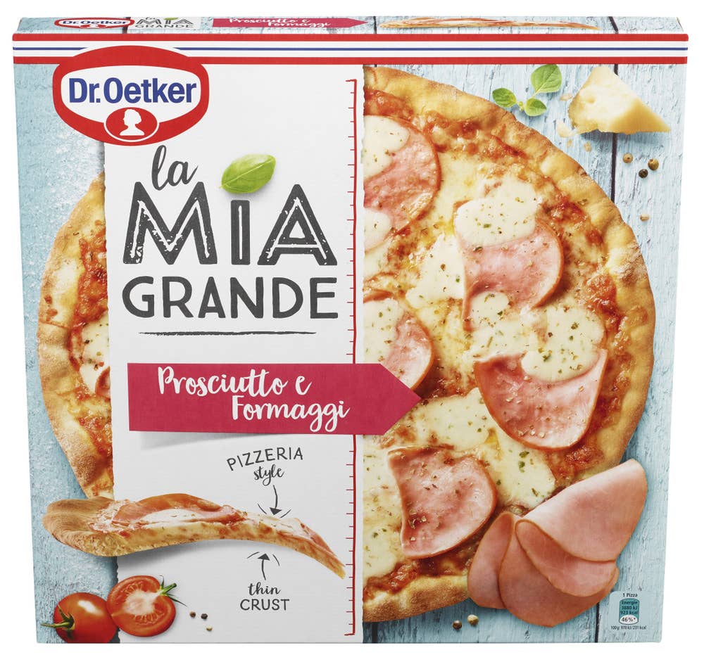 Dr. Oetker La mia grande Prosciutto e formaggi