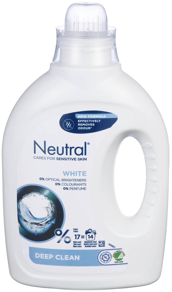 Neutral Vaskemiddel White Flytende