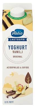 Laktosefri yoghurt Vanilje, 1000 g