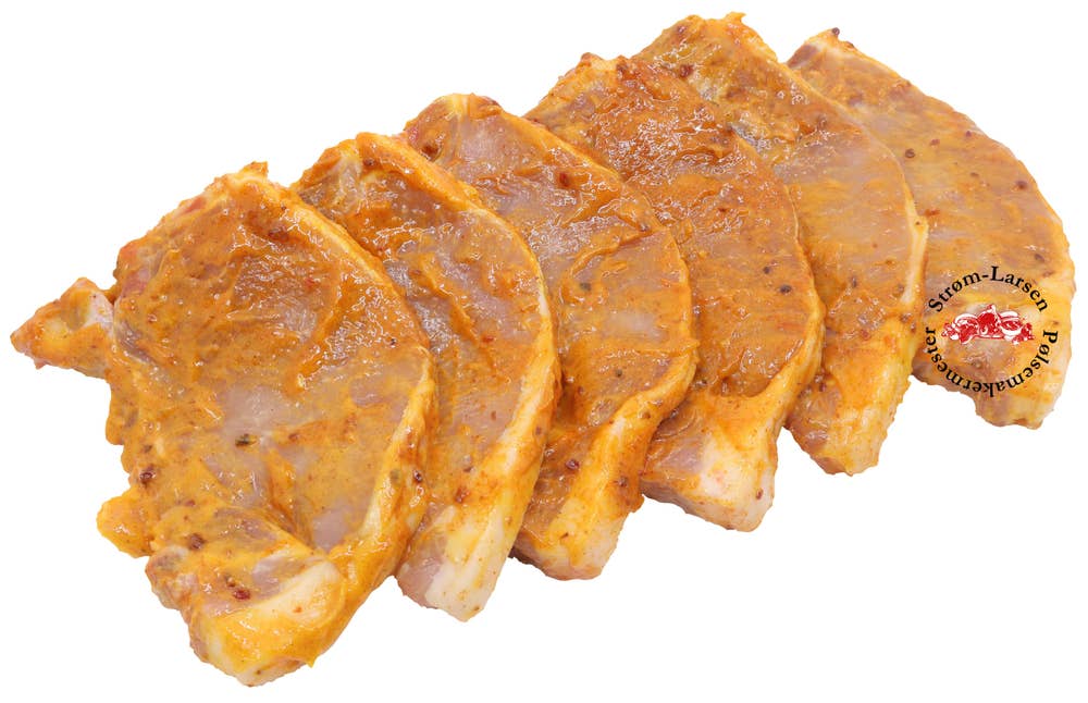 Strøm-Larsen Svinekoteletter marinert