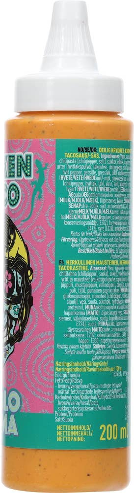 Broken Taco Diablo crema